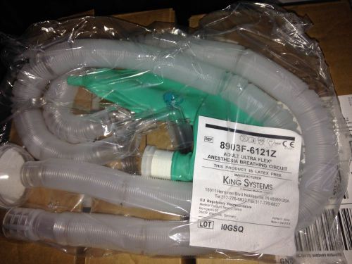 5 king systems adult ultra flx anesthesia breathing circuit 8903f-6121z (2012-10 for sale