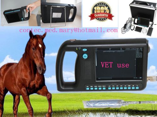 Big sale,vet use digital palmsmart ultrasound scanner + 6.5m rectal linear probe for sale