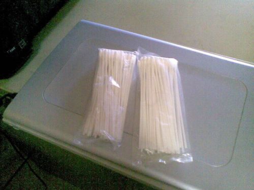 Cotton swabs 6&#034; plastic  stick / 50 units for pack 100% cotton