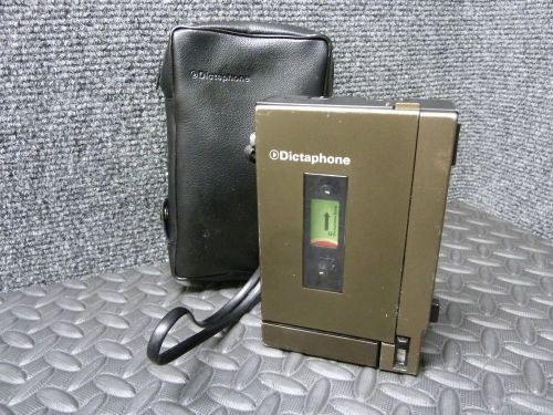 For parts or repair ships free! dictaphone model 220 portable cassette recorder for sale