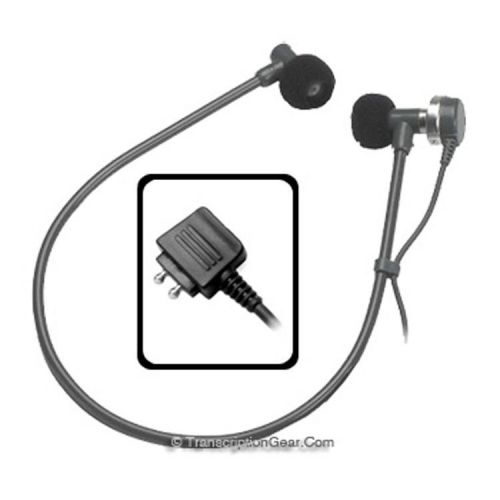 Under Chin U-Bow Tubular Headset for Dictaphone