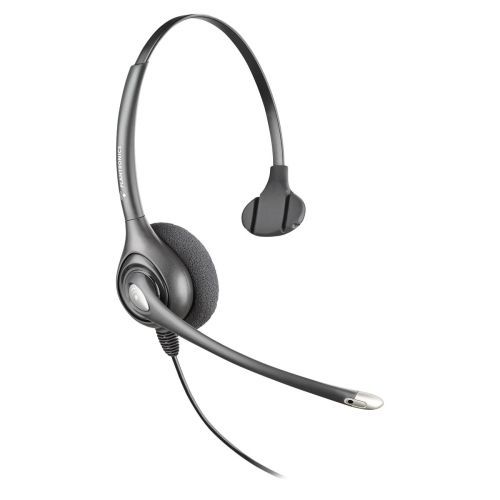 Plantronics supraplus hw251n wideband headset - mono - silver for sale