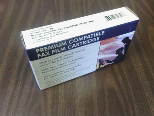 Premium Compatible Fax Film Cartridge. Brother PC-301, 750/770/870MC/MFC970MC