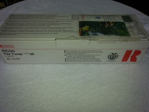 Ricoh Fax Toner Cassette Type 30 for Ricoh Fax 2500L 3200L  3500L  4500L  5600L