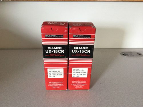 Genuine oem sharp ux-15cr sealed imaging film 2 lot for sale