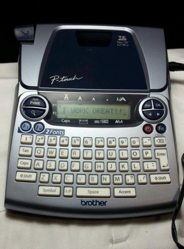 Brother P-Touch Model 1880 Labeling System w/ Power cord - EXCELLENT Condition!
