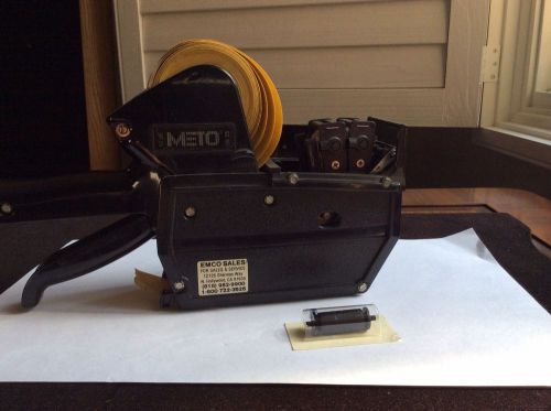 Meto 20.25 digit price tag tagging gun box genuine labels for sale