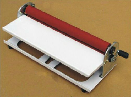 Professional portable manual hand-cranked cold laminating machine 14&#039;&#039;(360mm) for sale
