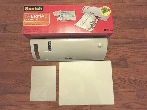 3M TL902 Scotch Thermal 9&#034; Laminator Combo Pack 20 Pouches *FAST SHIP*