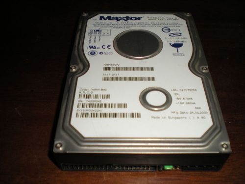 Maxtor DiamondMax Plus 9 160 GB ATA /133 HDD Hard Drive