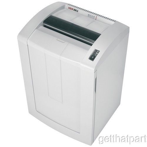 Hsm 390.3 microcut 1369 high security level 5 paper shredder new free shipping for sale