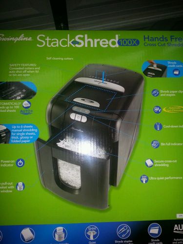 GBC Swingline EX100-07 Stack-and-Shred Automatic Shredder Shredder 1757571