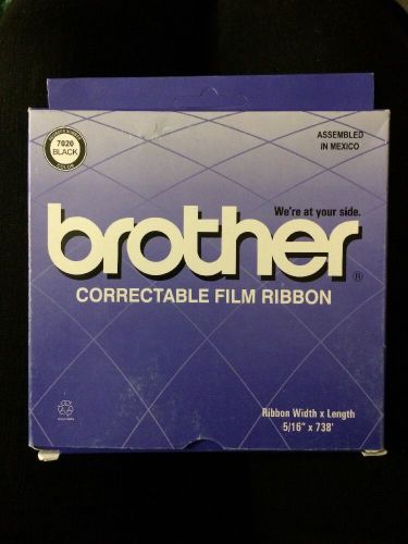 Brother Correctable Tyepwriter Ribbon Cartridge No. 7020 BLACK - New
