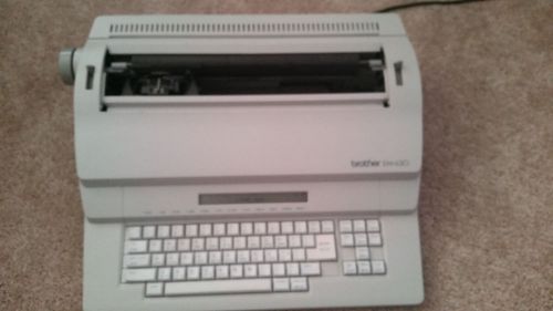 Brother em-630 pro electronic typewriter, lcd display, with built in memory for sale