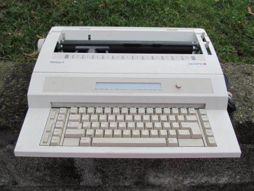 Olympia Model EW-1000 Startype 3 Electric Typewriter