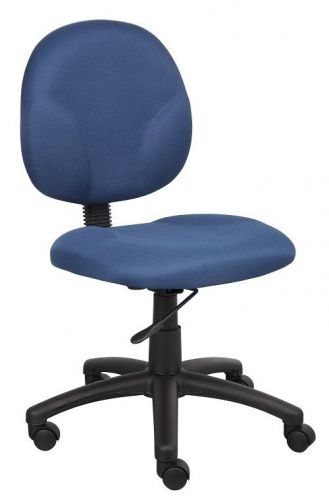 B9090 boss blue fabric diamond office/computer task chair for sale