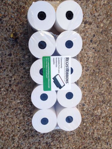 White one-ply bond registrolls, 3&#034; x 165&#039; - ntc1300sp- 20 rolls for sale