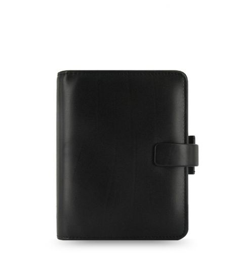 Filofax Pocket Sized Black Metropol Organiser