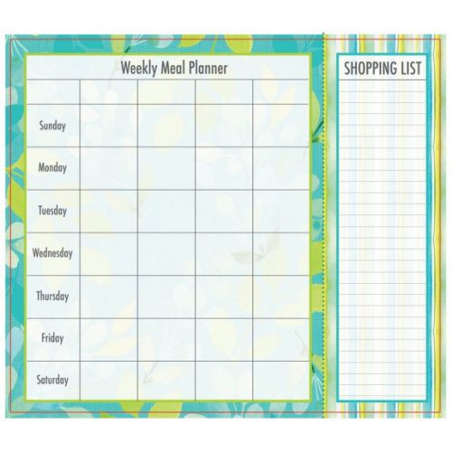 Weekly Meal Planner with Grocery List - Fern Meadow