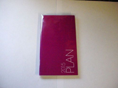 Pink 2015 Weekly Daily Planner Appointment Book - Student Planner - Pocket Size