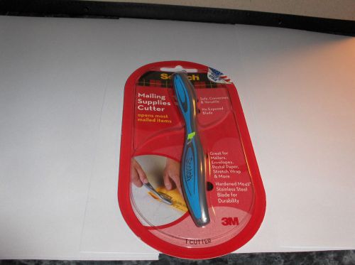 SCOTCH  MAILING SUPPLIES CUTTER  CAT#14-ENV       GRAY/ BLUE   NEW  IN PACKAGE