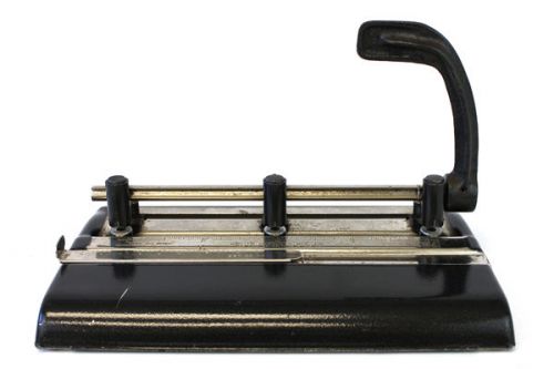 Metal master products mfg. co. series 25 adjustable three hole paper punch for sale