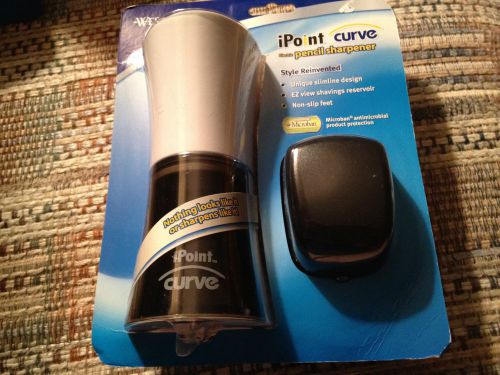 Acme Westcott iPoint Curve Electric Pencil Sharpener With Microban Protection