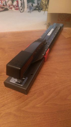 Stanley bostitch grey 12&#034; long adjustable reach stapler 20 sheet capacity for sale