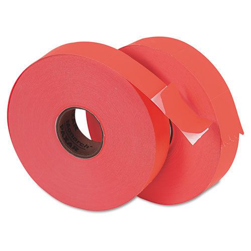 Pricemarker 1156 one-line labels, 3/4 x 1-1/4, fluorescent red, 2 rolls/pack for sale
