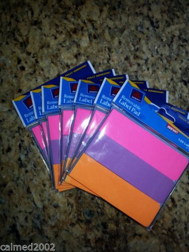 Avery Dennison Ave-22010 Label Pad - 1&#034; Width X 3&#034; Length 1/sheet (Lot of 6)