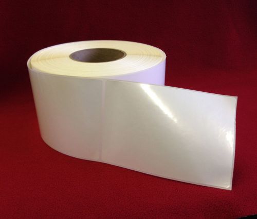 4&#034; x 6&#034; Poly Label, Glossy, Thermal Transfer