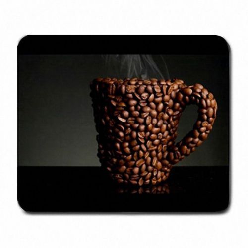 New Coffee Bean Mug Mouse Pads Mats Mousepad Hot Gift