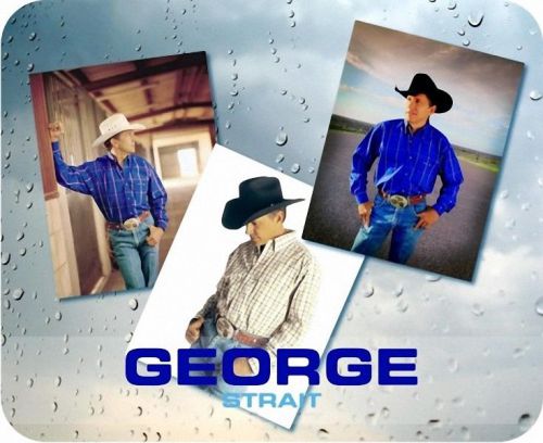 New george strait mouse pad mats mousepad hot gift 22 for sale