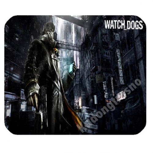 The Watch dogs2 Custom Mouse Pad Anti Slip for Gaming with Rubber backed