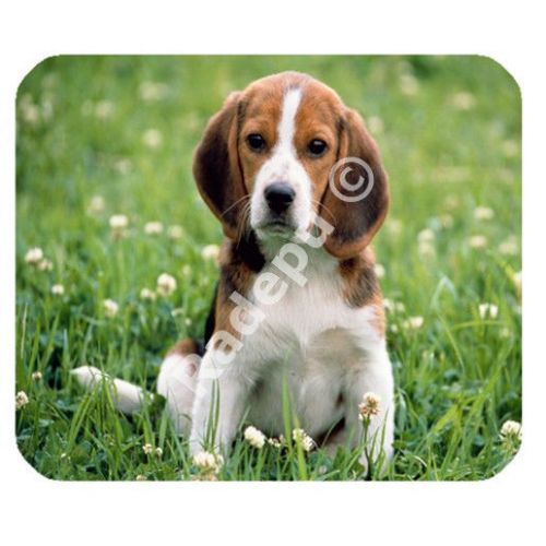 CUTE DOG #1 Mouse Pad Mat in Medium Size