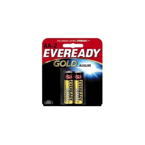 Energizer-batteries a91bp-2 eveready aa2 pk alkaline for sale