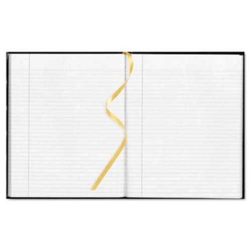 Rediform A45300 Texhide Notebook, Black.burgundy, 300 Pages, 9 1/4 X 6