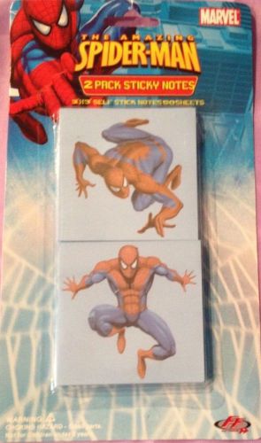 Marvel Spiderman sticky notes NEW