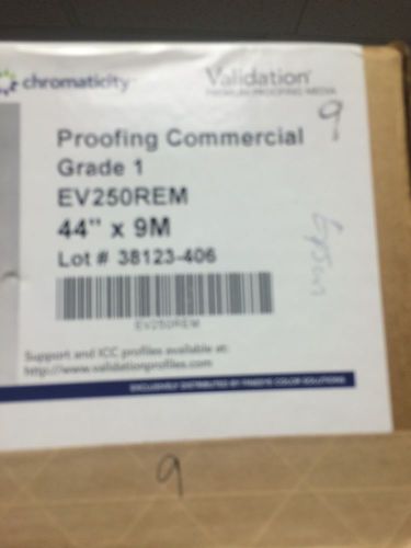 Chromaticity Validation Premium Proofing Media 44&#034;x9M EV250REM