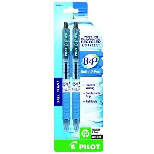 Pilot B2p Recycled Water Bottle Ball Point Pen - Medium Pen Point (pil32805)