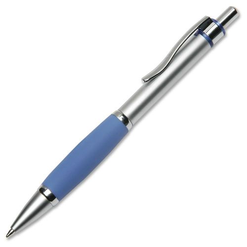 Skilcraft Retractable Metal Barrel Ballpoint Pen - Blue Ink - 12 / (nsn4457230)