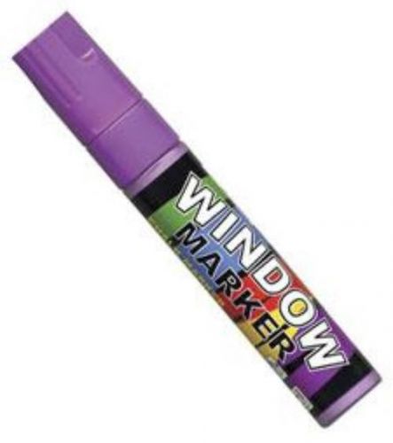 Window chalk marker fluorescent purple for sale