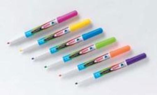 Acco Quartet Screamers Bullet Tip Dry-Erase Marker Assorted Neon Colors 6 Pack