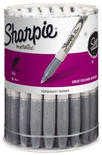 NEW Sharpie 9597 Fine Point Permanent Marker, Metallic, 36-Pack Canister