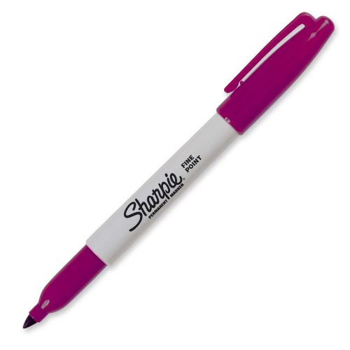 Sharpie Permanent Marker Pen Fine Point Berry 1- Marker 30128