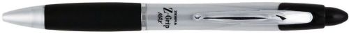 Grip max retractable ballpoint pen medium point 1.0 mm silver barrel for sale