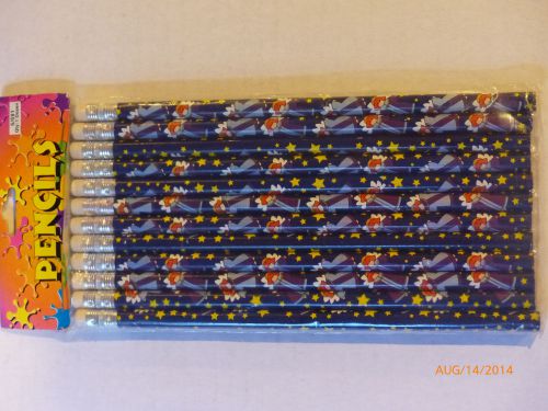12 Pencils Sealed Package Angels Treasure Chest Gift Grab BTS Party