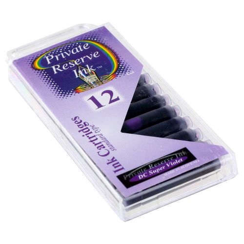 Private Reserve Ink International Ink Cartridges, Pack of 12 - DC Super Violet