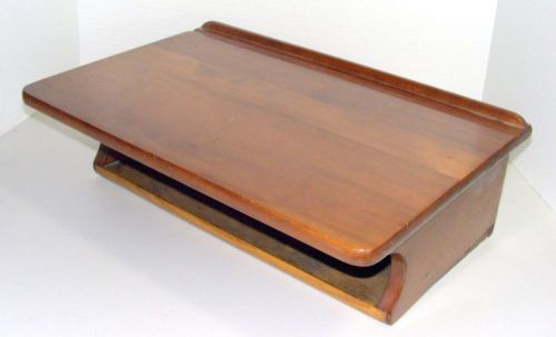 Vintage Wood Tabletop Portable Lectern - Cherry - 18&#034;x12&#034;