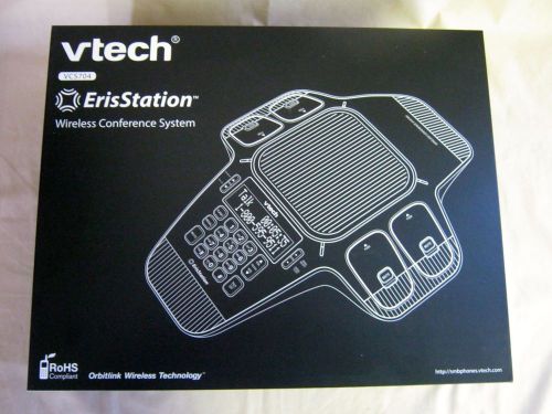 Vtech ErisStation VCS704 Wireless Conference Speaker System NEW Sealed